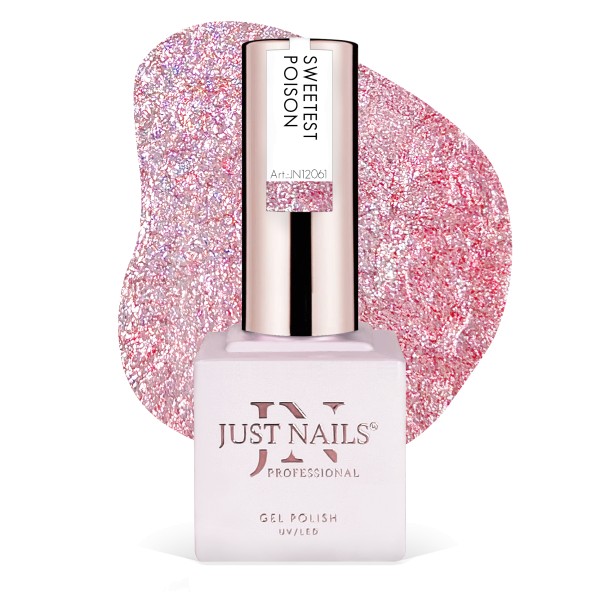 JUSTNAILS Polish Color Gel - SWEETEST POISON - Polish Shellac Soak-off