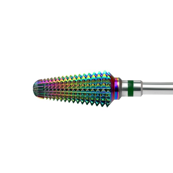 JUSTNAILS Extreme Long Life Tornado Fräser Bit Rainbow medium 01