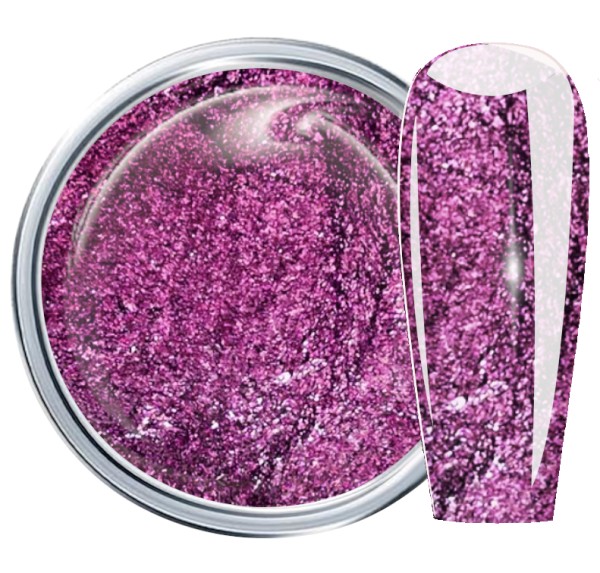 JUSTNAILS Glittergel Chrome Effect - First Love