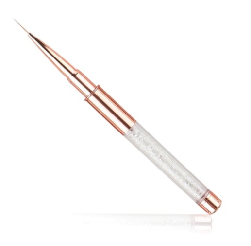 JUSTNAILS Premium Luminous Nailart Pinsel Rosé Gr.3 12mm