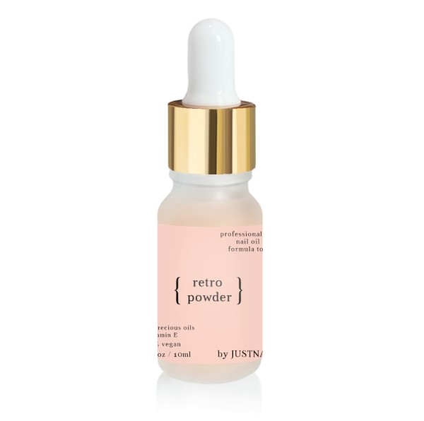 JUSTNAILS Premium Protect Nagelöl - Retro Powder