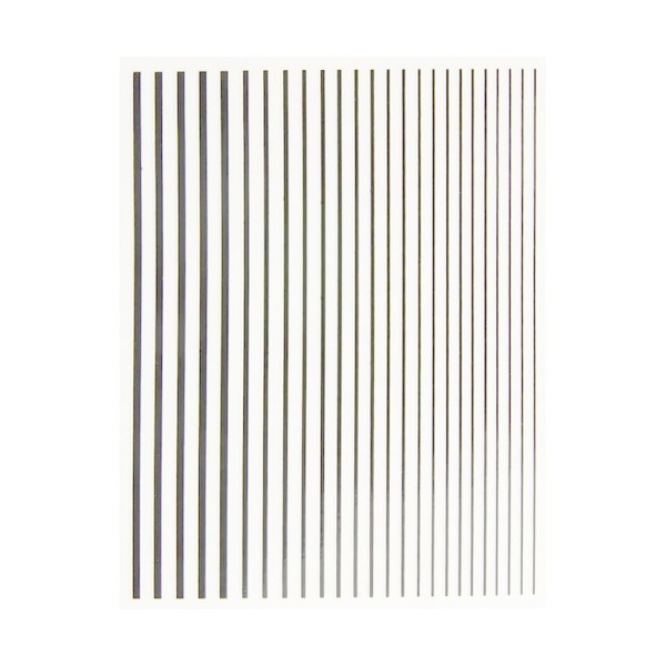 JUSTNAILS Flexible Stripes Set silber