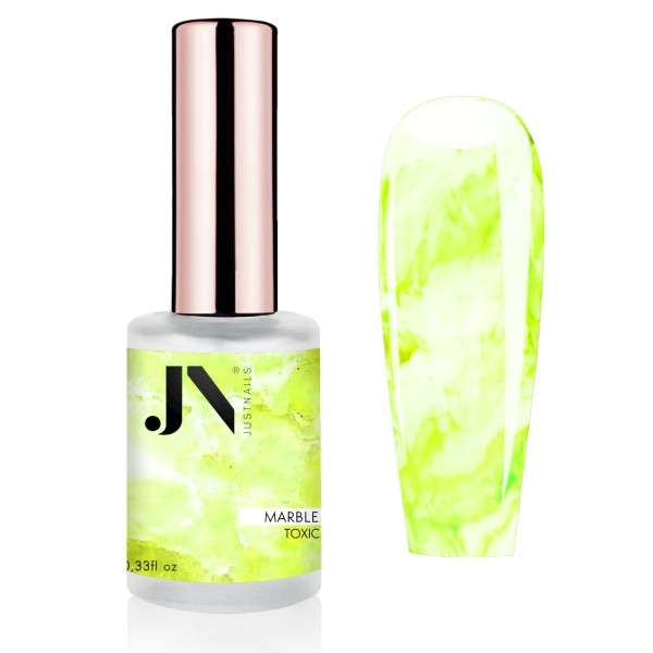 JUSTNAILS Nail Marble INK Color - Toxic Zest