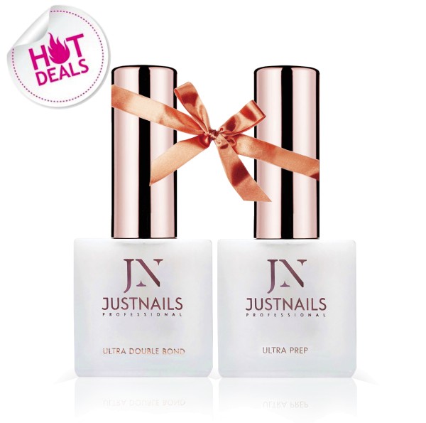 JUSTNAILS SET DUO - Primer Ultra Double Bond & Ultra Prep Dehydrator