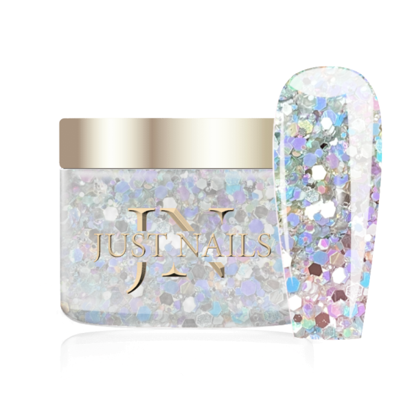 JUSTNAILS Premium Acryl Pulver - ICY RAINBOW 12g