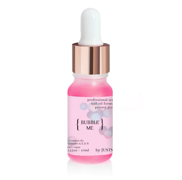 JUSTNAILS Premium Protect Nagelöl - Bubble Me