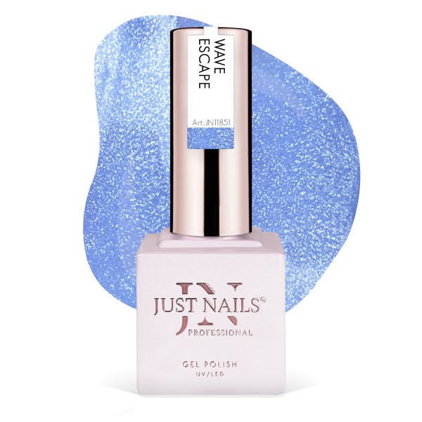 JUSTNAILS Polish Color Gel - WAVE ESCAPE - Polish Shellac Soak-off