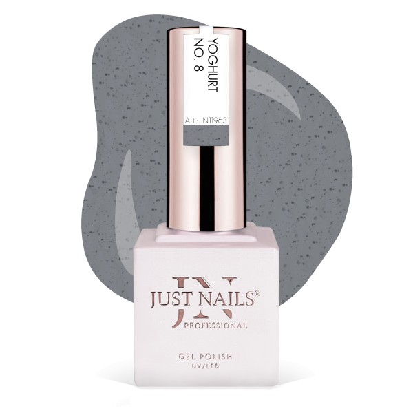 JUSTNAILS Polish Color Gel - YOGHURT NO.8 - Polish Shellac Soak-off *Abverkauf