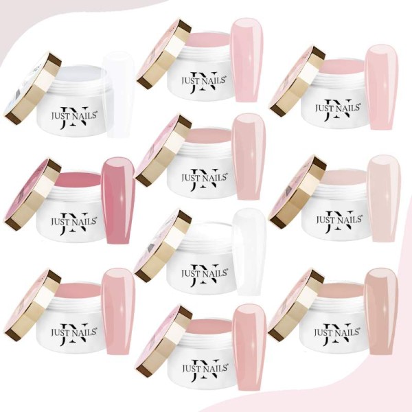 JUSTNAILS Honey Builder™ CREAM & EXTREME Builder Set