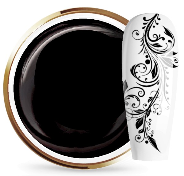 JUSTNAILS Stamping UV Gel Black