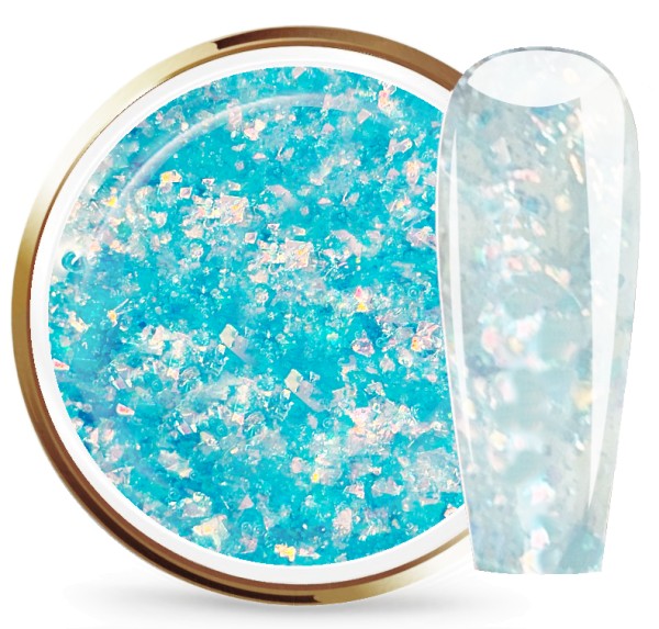 JUSTNAILS Glittergel Angel Flakes