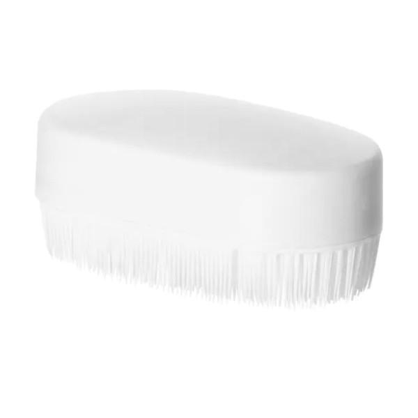 JUSTNAILS Staubpinsel Silikon white desinfizierbar