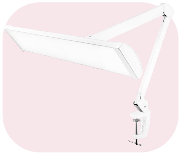 JUSTNAILS Premium Extreme Tischlampe Nageldesignlampe 45W white