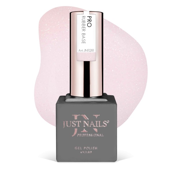 JUSTNAILS Pro Rubber Builder - SWEET MADAME - Shellac Hybrid Soak-off