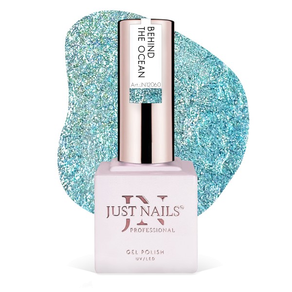 JUSTNAILS Polish Color Gel - BEHIND THE OCEAN - Polish Shellac Soak-off