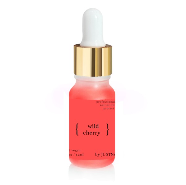 JUSTNAILS Premium Protect Nagelöl - Wild Cherry