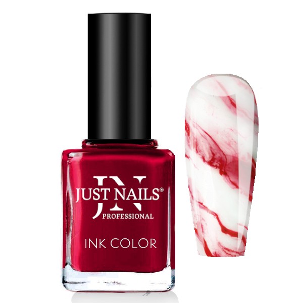 JUSTNAILS Nail INK Color - Red