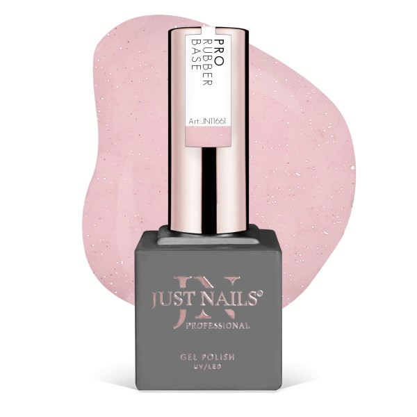 JUSTNAILS Pro Rubber Builder - LA VIE ROSÈ - Shellac Hybrid Soak-off